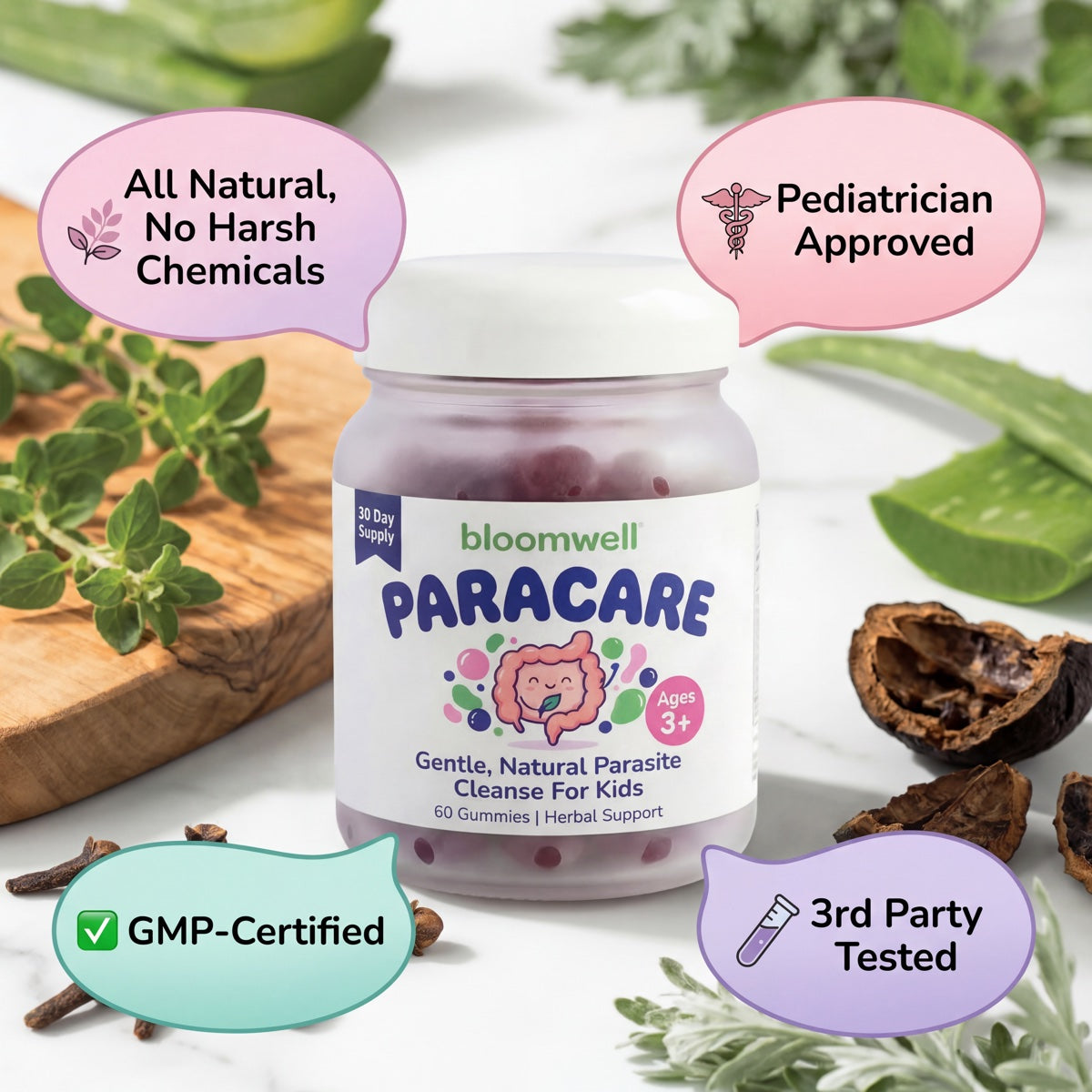 Bloomwell Paracare Gummies